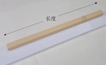 

5pcs Width:20mm Thickness:20mm Length:300mm Wooden Sticks Solid Wood Logs Pine Sanding Model Gardening Students Handmade