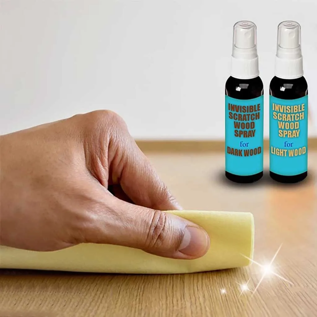 

10#Invisible Scratch Wood Spray Remover Repair Paint for Wooden Table Floor All-Purpose Cleaning Bubble Spray Wood Cleaner