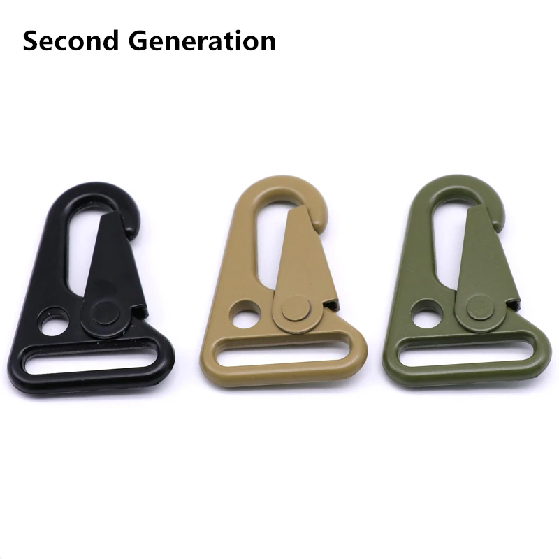 Carabiner Clips 3Pcs HK Type 1" Inch Sling Snap Hook Rifle Strap Gun Attachment