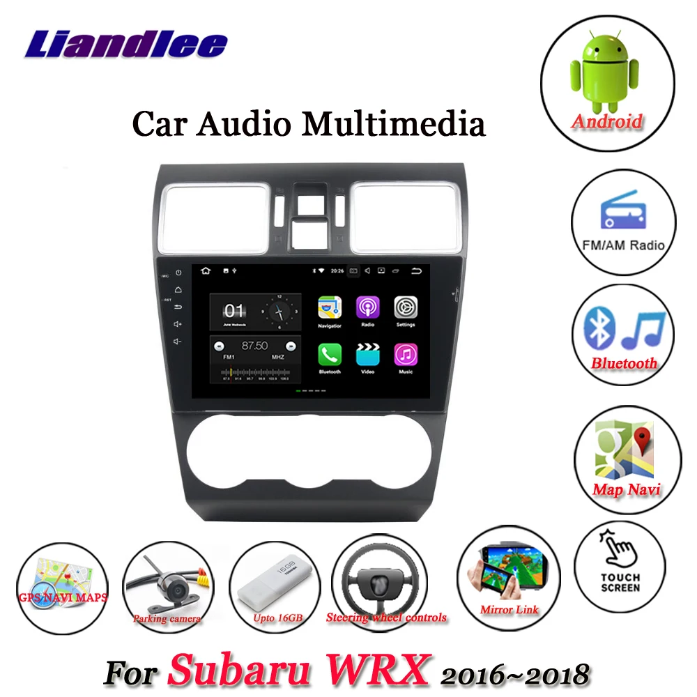 

Car Stereo Radio Android Multimedia Player For Subaru WRX 2016 2017 2018 GPS Video Navigation System HD Touch Screen