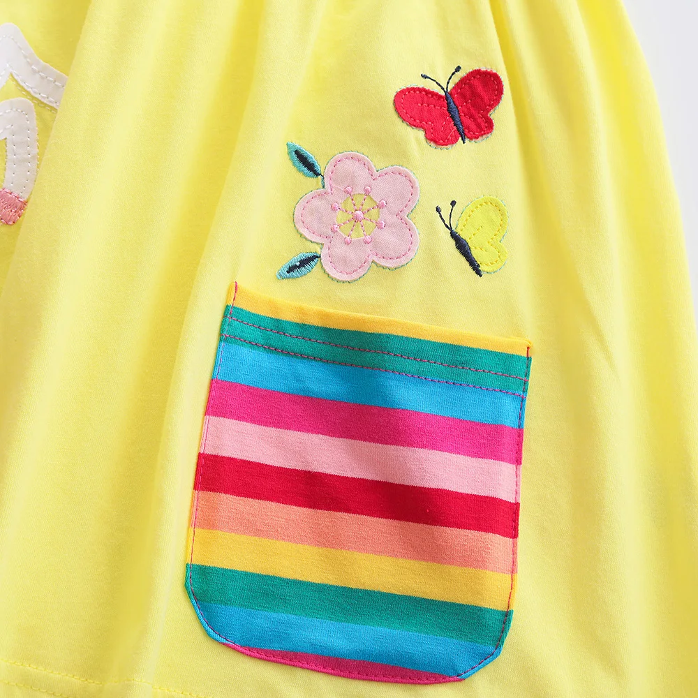 Girl short-sleeved Unicorn Dress