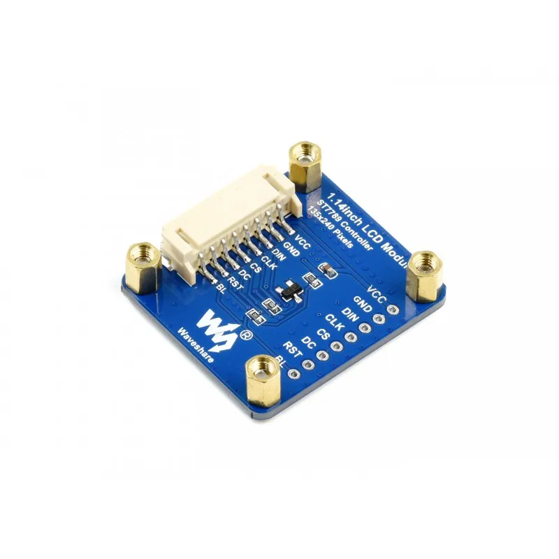 Waveshare 65K RGB 1.14 ġ LCD ,   4B/ 3B/3A +/ W IPS ÷ 240  135 ػ 
