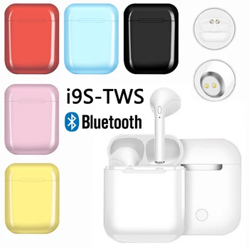 

i9s Tws Mini Wireless Headphones Bluetooth 5.0 Earphone Air Earbuds Handsfree Headset with Charging Box For iPhone Huawei Xiaomi