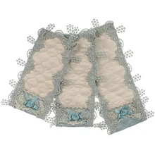 1 шт. Модный чехол для пульта дистанционного управления тканевый кружевной контейнер держатель для хранения пылесборников 3 размера