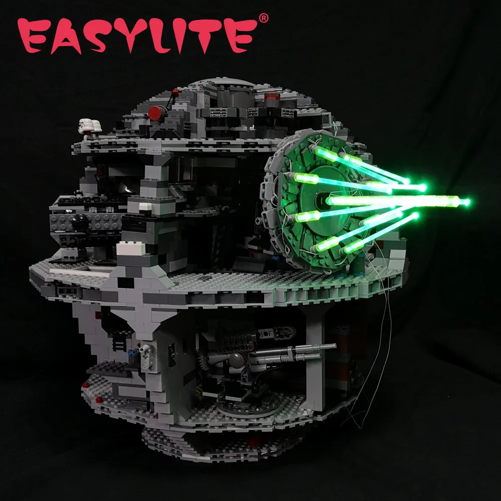 Kit Luce Led Per Blocchi Death Star 75159 Non Includere Il Modello
