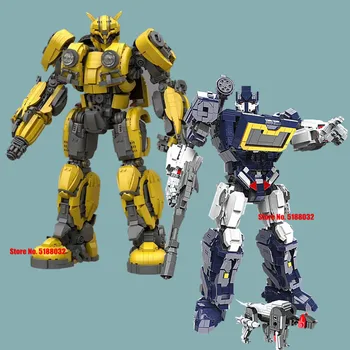 

New 3500PCS Movie Transformation Super Giant Sonic Robot Optimus Technic City Figures RX78-2 Building Block Brick Kid Toy Gift
