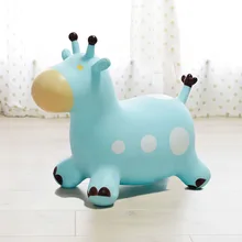 Детские надувные игрушки, с изображением скачущей лошади, очень большая индукционная плита-Сковорода на толстом каблуке газа Верховая езда Pima детские резиновые троянским конем принт Бубу знаменитости Стиль