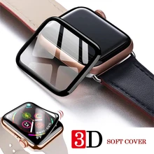 Закаленное стекло для Apple Watch с полным покрытием, Защитное стекло для iwatch 5 Series 5 4 3 2 1 38 42 мм 40 44 мм Закаленное стекло для Apple Watch с полным покрытием, Защитное стекло для iwatch 5 Series 5 4 3 2 1 38 42 мм 40 44 мм