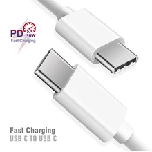 2 м 1 м PD кабель для быстрой зарядки USB C к USB C кабель для передачи данных для MacBook iPad Pro samsung Galaxy Note 10 S10 S9 S8