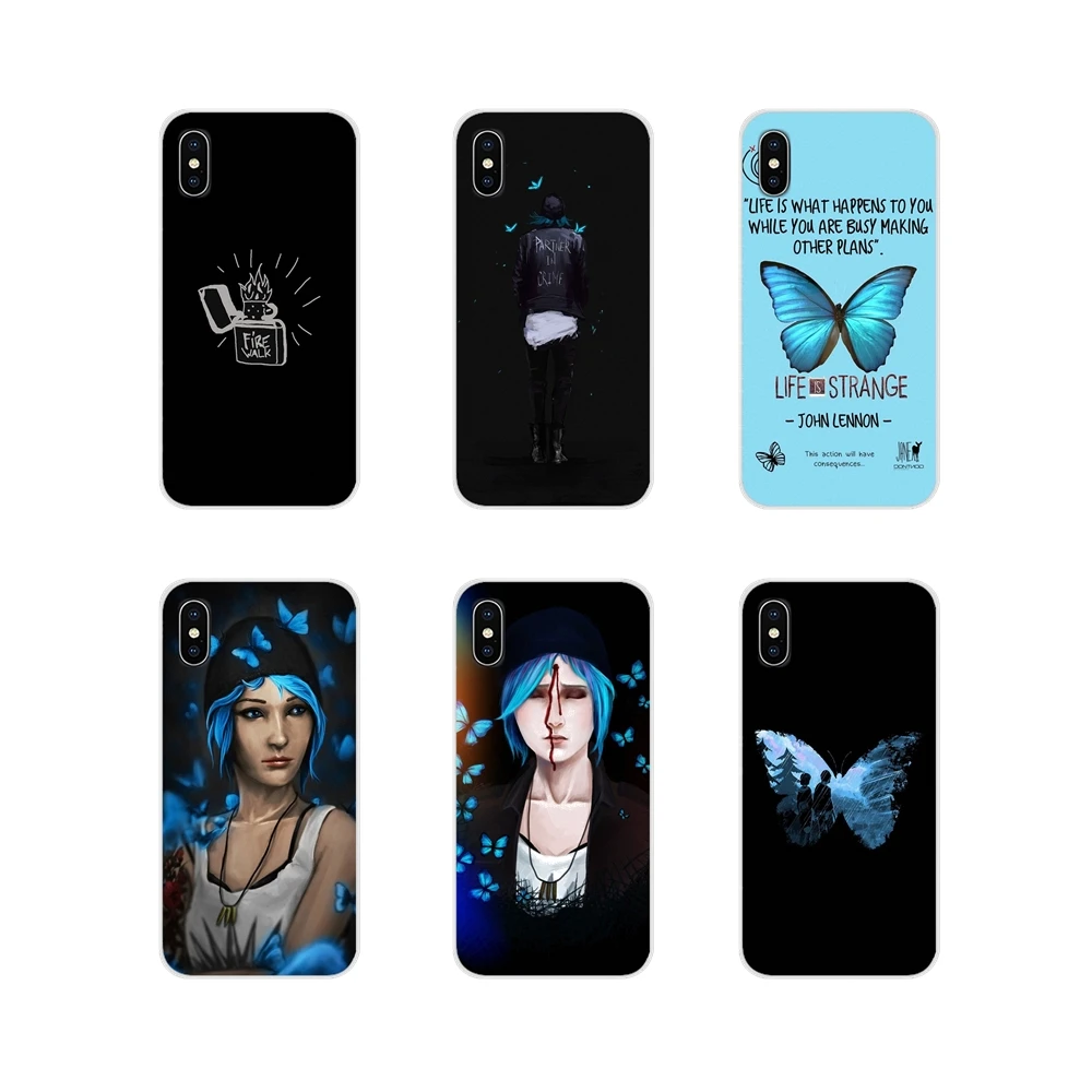 Аксессуары чехлы для телефонов Чехлы Life Is stranna butterfly Samsung A10 A30 A40 A50 A60 A70 Galaxy S2 Note 2 3