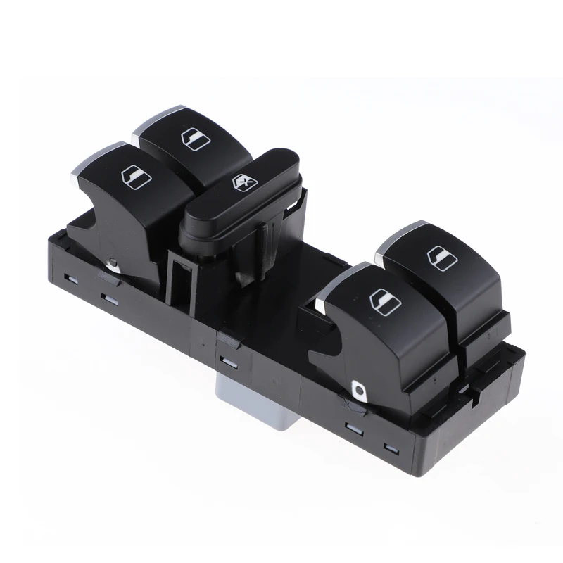 3C8959857 мощность ЛЕВЫЙ РЕГУЛЯТОР переключатель окна для Volkswagen Passat CC J etta Golf Rabbit Seat Altea Ibiza Leon TOLEDO