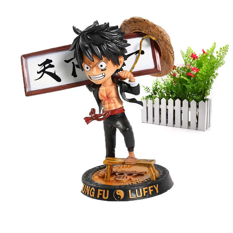 

Anime One Piece Kung Fu Luffy Statue PVC Figure Collectible Model Toy Model Christmas Gift Toy