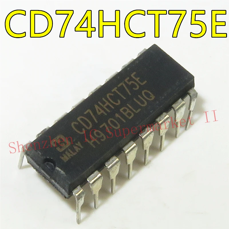 10 шт. CD74HCT75E 74HC75 DIP-16 новые и оригинальные SN74HCT75 | Электронные компоненты