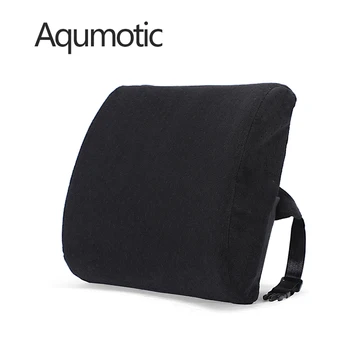 

Aqumotic Lumbar Support Pillow for Sitting Soft Memory Foam Lower Back Support Cushion Car Interior Products Office Chair