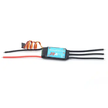 

1PCS 20A/30A/40A/50A/60A Bidirectional Brushless ESC for Remote Control Ship Pneumatic Underwater Propelle