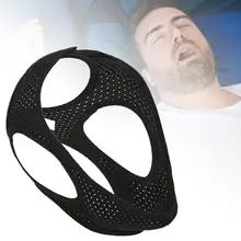 Дышащий анти-храп ремень для подбородка защитный пояс для взрослый ободок без маски головной убор CPAP комфортная Замена