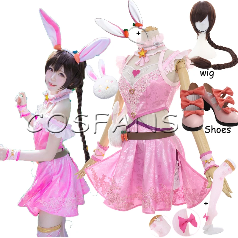 

Animal Dou Luo Da Lu Xiao wu cosplay costume cute dress costumes for girls anime costume play for Halloween costumes Wigs shoes