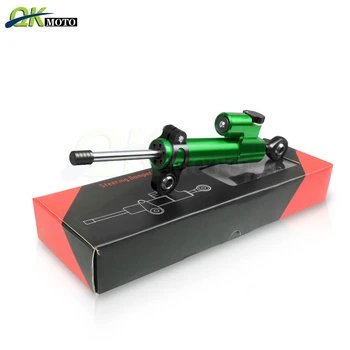 

Universal Motorcycle CNC Aluminum accessorie Stabilizer Damper Complete For Kawasaki Z300 Z800 Z1000 Linear Safety Control parts