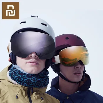 

Youpin TS Double Spherical Adult Ski Goggles High-definition Vision UV Protection Anti-fog Clarity Wind Impact Resistance