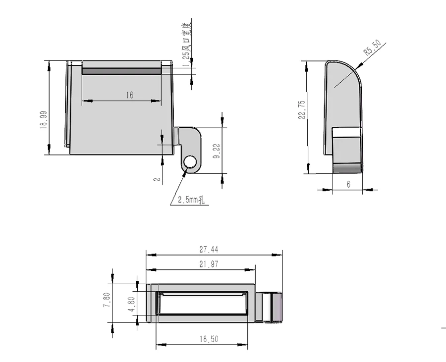 Peças e acessórios em 3D