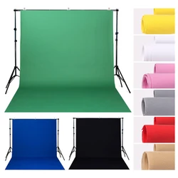 Background Non-Woven Fabric Solid Color Green Black Screen Photo Backdrop Studio Photography Props Photo Studio Simple Backgroun
