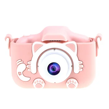 

2.0 Inch HD Shockproof Kids Digital Camera Children Selfie Video Camcorder Toys Gifts for Girls Boys with 32 GB Memory Card