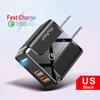 Black US Dual USB