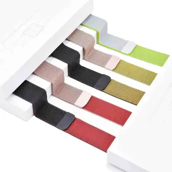 

Milanese Loop Replacement Bracelet For Apple Watch Band 4 5 Stainless Steel Strap Accessories 40 44mm for iwatch 3 2 1 38 42mm