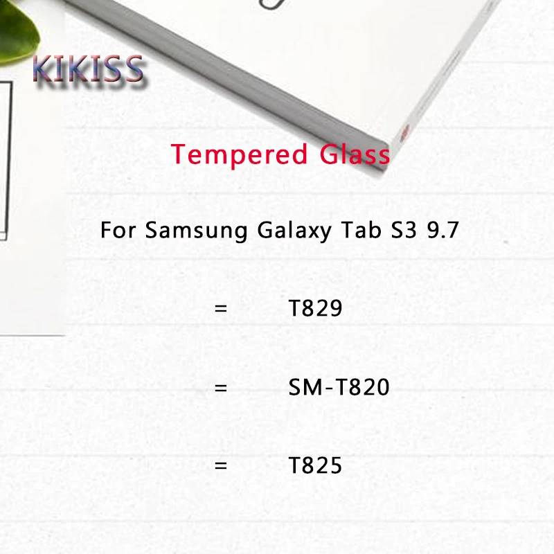 2 шт. закаленное Стекло для Samsung Galaxy Tab A 10,1 10,5 полный охват Экран ProtectorFlim для Galaxy Tab S5e S4 S3 S2 - Цвет: Tab S3 9.7 2017 T820