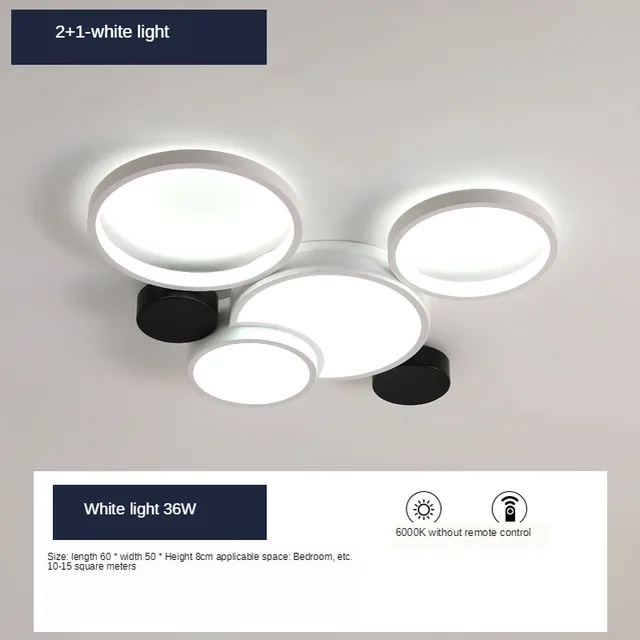 white 4 lights