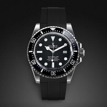 

Rolex- Men's watch luxury brand ceramic ring door AAA mechanical watch automatic winding movement door watch designer watch58