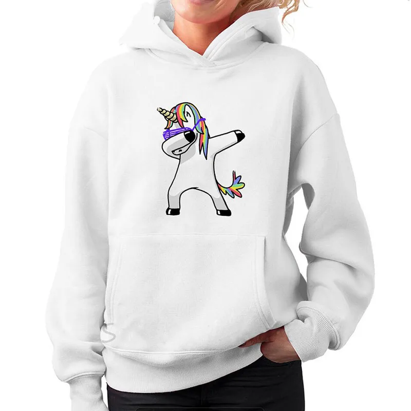 

Cartoon Anime Hoodies Women Cute Kawaii Casual Cotton Regular 3D Print Long Sleeve Hoodie Black White Sweatshirt Tops