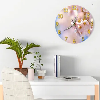

Silent Automatic Accessories Wall Clock Modern Design Creative Wall Clock Living Room Reloj Cocina Pared Wall Watch BA50WC