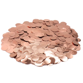 

500G/Bag 1.5Cm Round Confetti Party Confetti Aluminum Foil Baby Shower Wedding Birthday Party Decorations Balloon Accessories
