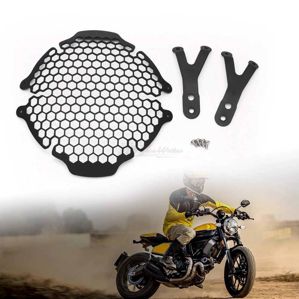 Для DUCATI Scrambler 800 400 EP EVOTECH Scrambler800 Scrambler400 аксессуары для мотоциклов крышка фары