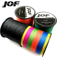 500 м 2 шт. JOF 8strands супер прочная леска супер сильная PE плетеная леска 15 20 30 40 50 60 80LB
