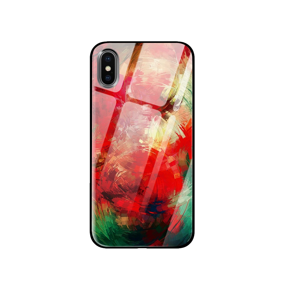 Роскошные Чехлы из закаленного стекла для samsung Galaxy S10 S8 S9 Plus Note 8 9