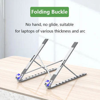 

Laptop Stand for MacBook Pro Notebook Stand Adjustable Foldable Aluminium Alloy Tablet Stand Bracket Laptop Holder for Notebook