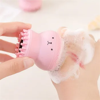 

Octopus Shape Silicone Face Cleansing Brush Face Washing Product Pore Cleaner Exfoliator Face Scrub Washi Brush Skin Care