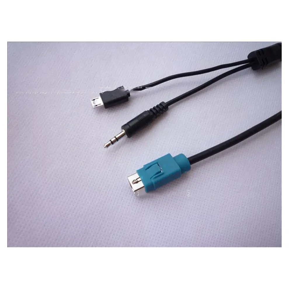 Для альпийских KCE-237B AUX в аудио кабель для зарядки IPHONE