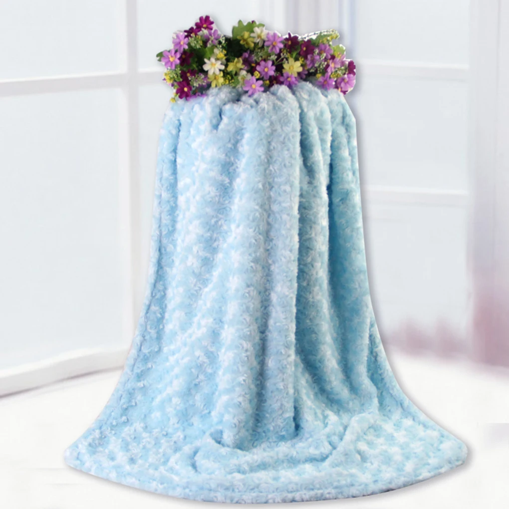 Детское одеяло вязаное Пеленальное Одеяло для новорожденных супер мягкое детское постельное белье для малышей одеяло для кровати диван корзина коляска одеяло s - Цвет: 3