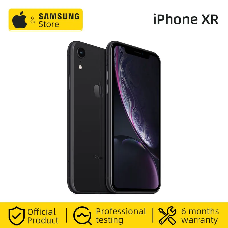 Original Apple iPhone XR Smartphone 6.1-inch Retina HD IPS Display A12
Bionic CPU 64GB /128GB ROM IOS 4G Lte Apple phone IP67