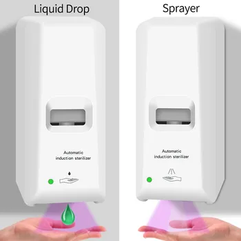 

1000ML Automatic Touchless Hand Sanitizer Dispenser Auto-Sensing Spray Machine Sanitizer Dispensador for Kitchen Bathroom