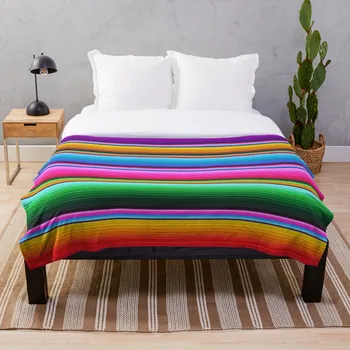 

Soft Blanket for Bed Sherpa Flannel Fleece Blanket Home Travel Sofa Soft Throw Blanket Mexican Poncho Background Seamless Patter