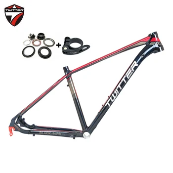

TWITTER aluminium alloy Bike Frame 27.5 29er BLACKHAWKpro XC AL7005 Mountain Bike frame 17 19inch Bicycle mtb Frames
