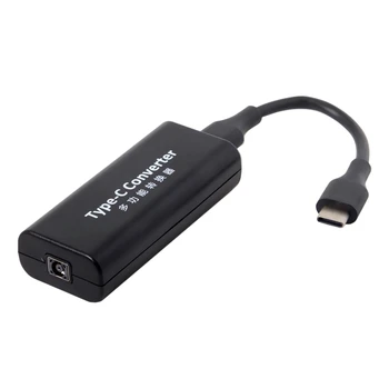

Usb 3.1 Type C Usb-C To Dc 20V 4.5 3.0Mm For Dell Hp Power Plug Pd Emulator Trigger Charged Cable For Lap Top