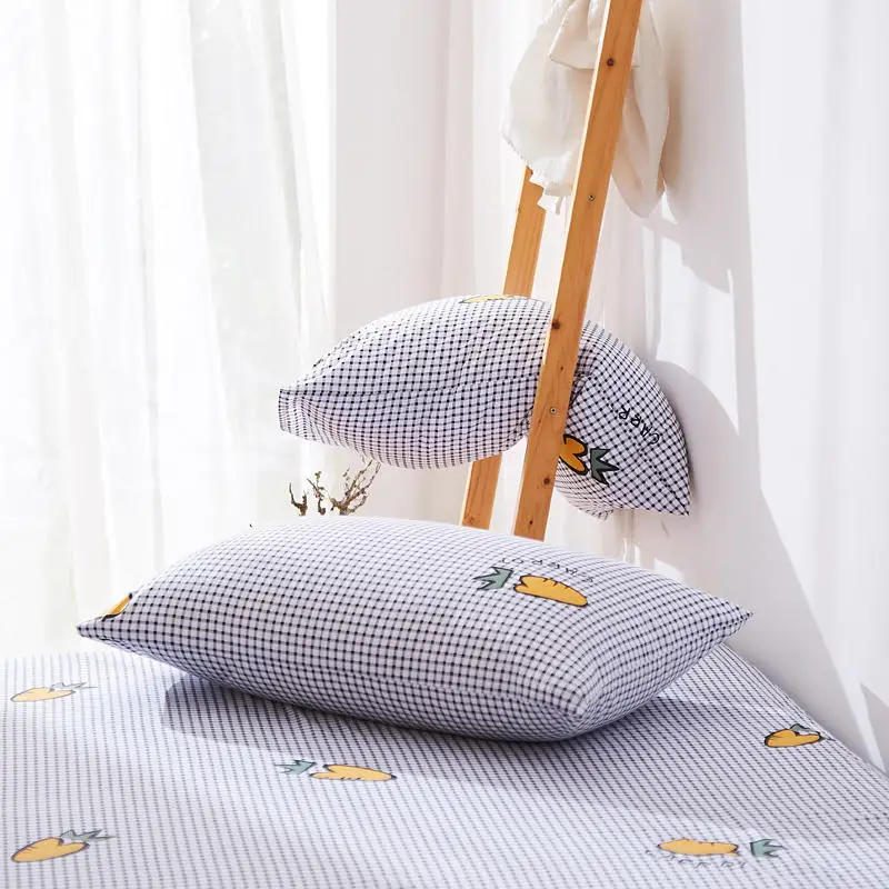 

Cotton Pillowcases Cartoon Pillow Cover Decorative Bedding Pillow Case Cover Rectangle Pillow Cover Home Princess Pillowcase
