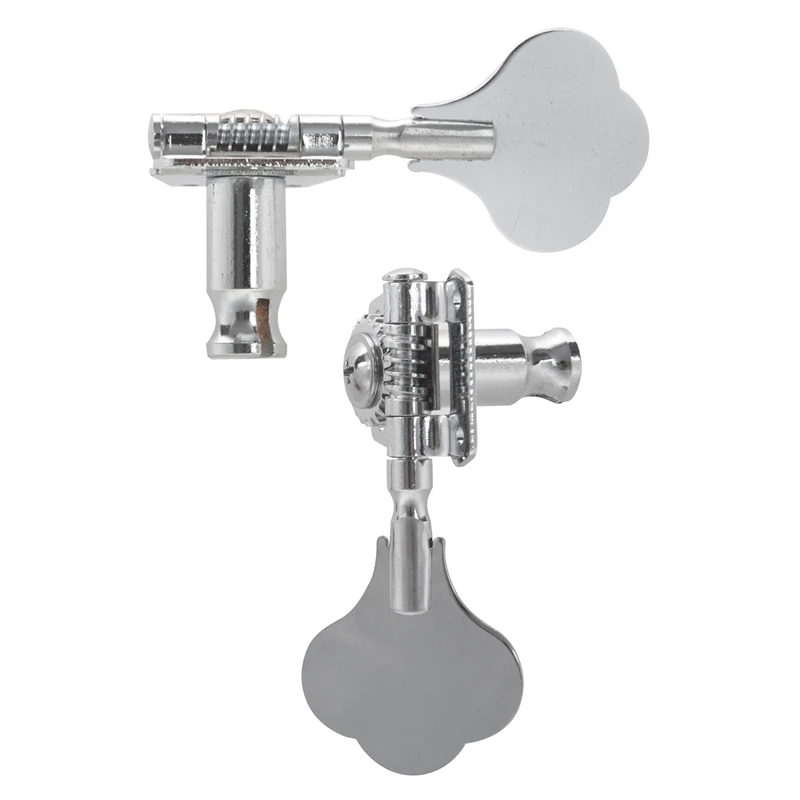 

2 Pcs Precision Bass Tuning Pegs Open Geared Bass Tuners Machine Head Bass Replacement Bass Accessories-Left & Right