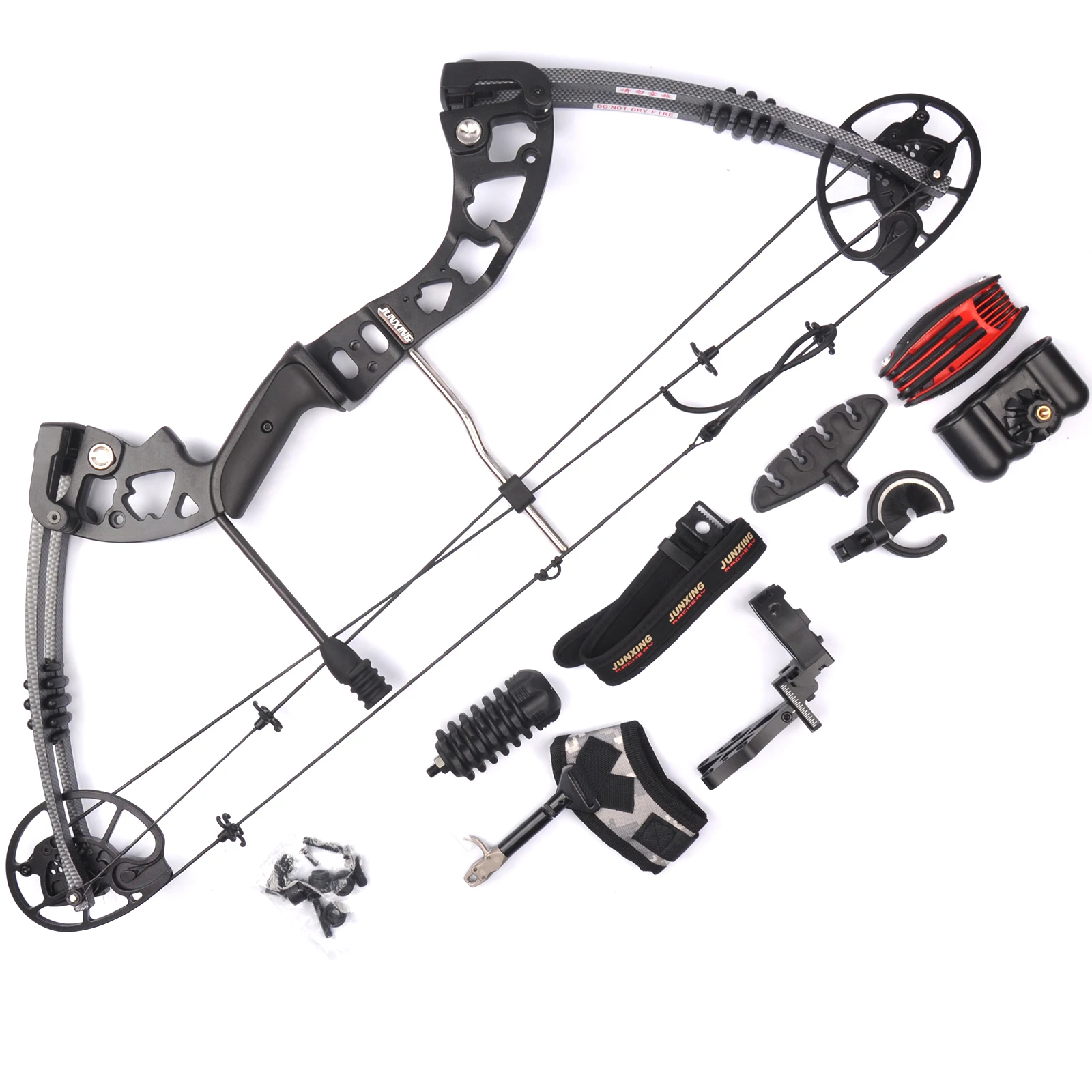 M125 30 70 lbs Compound Bow Set Adjustable Draw Weight with Accessories