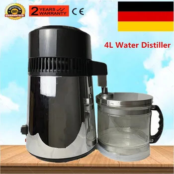 

220V/110V 304 Stainless Steel Water Distiller 750W Water Dispenser Water Purifier 1L/H Container Filter Distilled Water Device